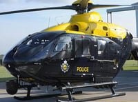 Police helicopter completes first two months in service