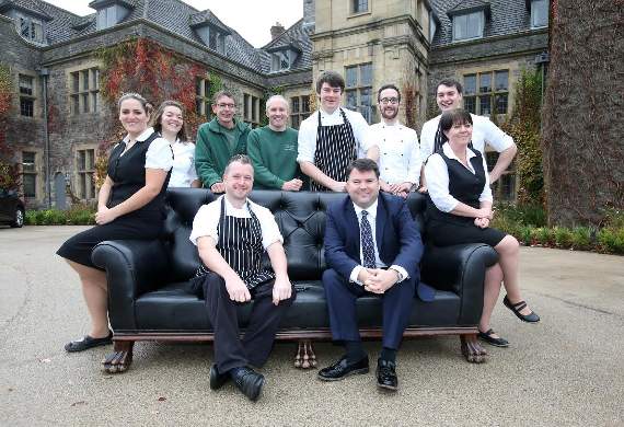 Double success on the menu for Llangoed Hall brecon radnor