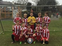 Rhayader U12s cap unbeaten season with tournament win