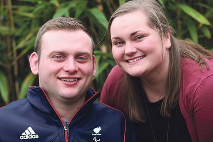 Paralympic star Rob serves up double celebration