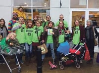 ‘Plastic free’ protest makes point in store