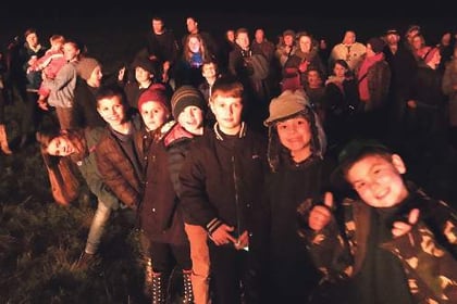 Record number of newly invested Scouts at Radnor