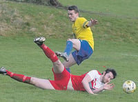 Stack the hero before sending off in Kington win