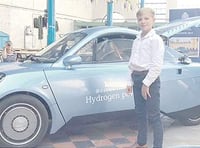 Cai, 11, could be hydrogen car tester