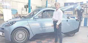 Cai, 11, could be hydrogen car tester