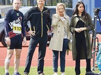 When Steve met Harry and bride-to-be Meghan