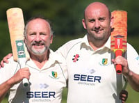 It’s a family affair as dad, 70, opens batting for skip’s cricket team