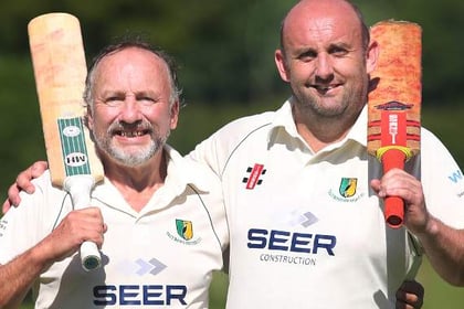 It’s a family affair as dad, 70, opens batting for skip’s cricket team