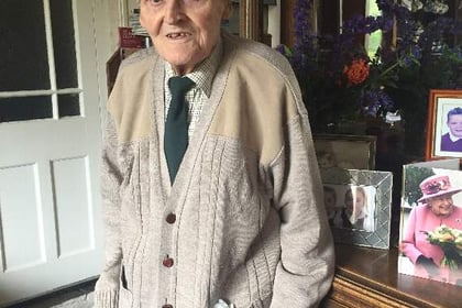 A very happy 100th birthday for well known local man Glynne