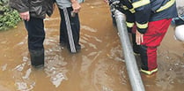 Meeting in Crickhowell to discuss Storm Callum flood response