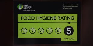 Powys establishment handed new food hygiene rating