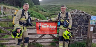 Father and son firefighters smash Welsh Three Peak Challenge