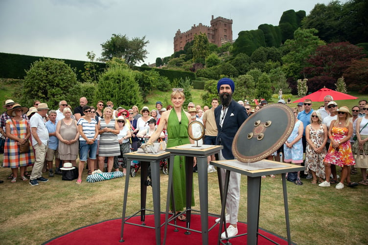 Antiques Roadshow at Powis Castle. Wales. 19/7/22