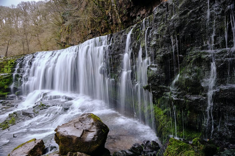 Ystradfellte waterfall