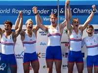 Prosser makes a splash with world record row