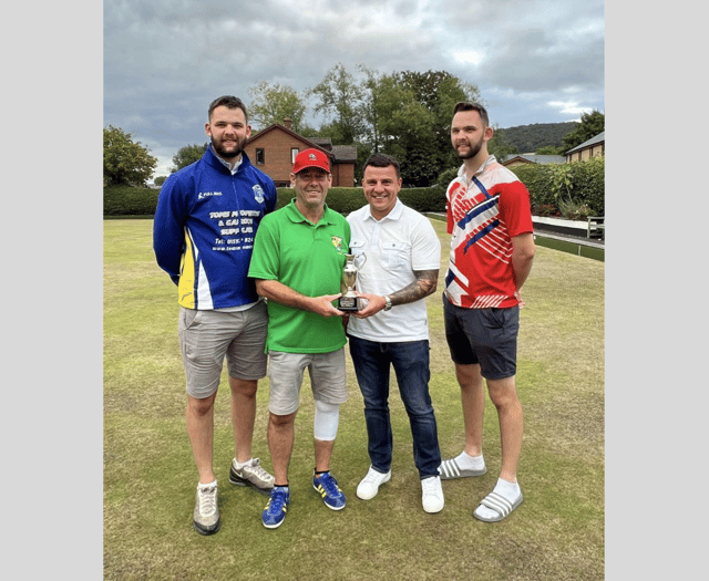 ‘The Wood Chuckers’ victorious at Talgarth bowls event