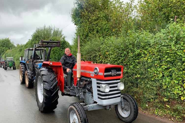 Sennybridge Show tractor run August 2022