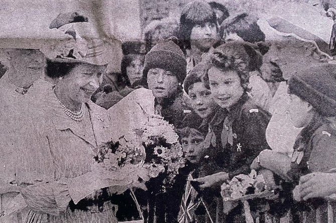 The Queen’s visit to Brecon in 1983