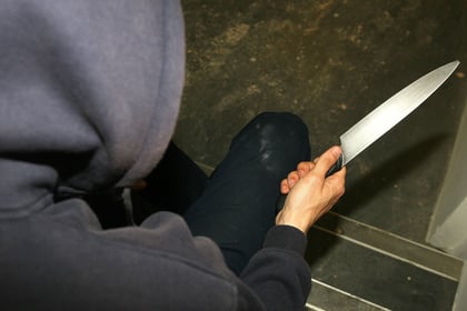 Fewer knife crime offenders in Dyfed and Powys jailed