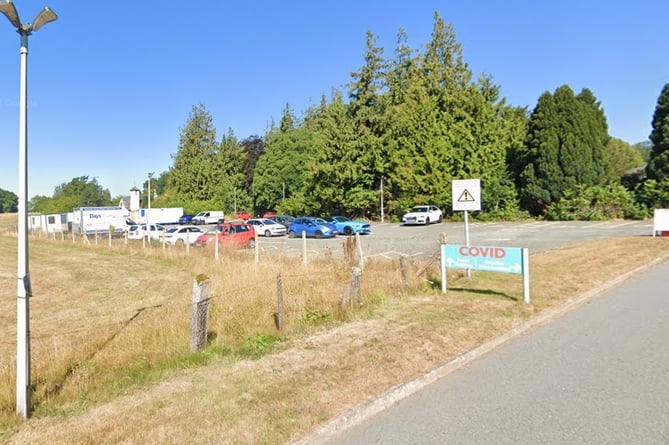 Bronllys hospital car park plans 