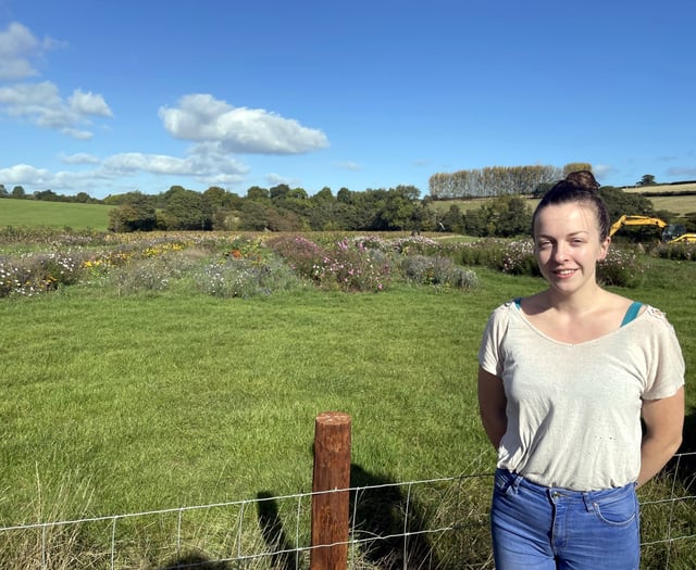 Flower field is fitting tribute to Emma