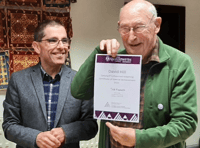 University award for Welsh learner David