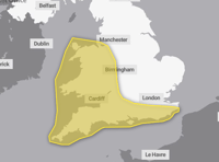 Yellow weather warning over Powys