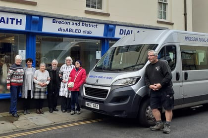 Brecon Dial-a-Ride appeals for charity shop volunteers