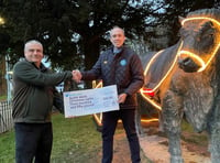 Royal Welsh Agricultural Society helps to light up Builth Wells