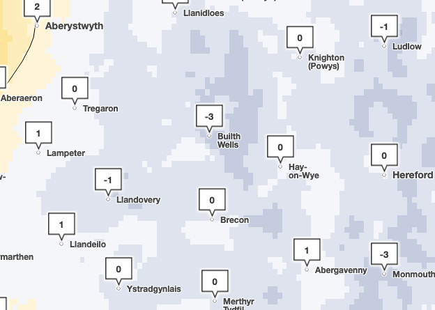 Met Office map