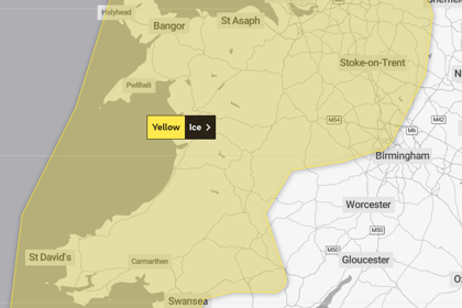 Met Office issues yellow weather warning for Friday