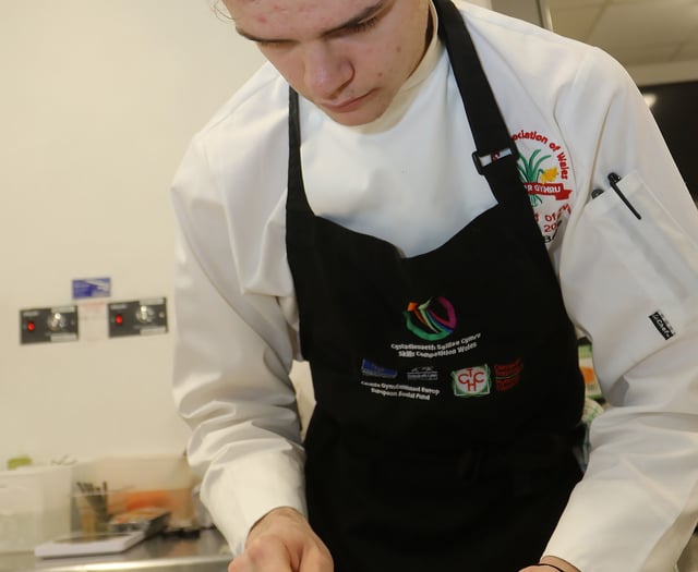 Foyles of Glasbury sous chef among finalists for Junior Chef of Wales 