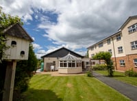 A purpose-built care home with stunning views of the Brecon Beacons