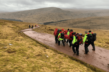Brecon Beacons Walker suffers serious ankle injury