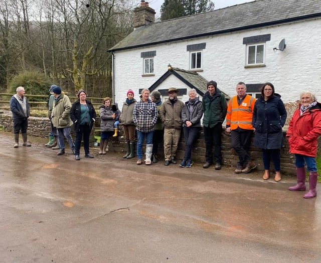 Repair work to damaged road at Capel-y-ffin to begin in May