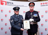 Sergeant Gareth Evans awarded Lord-Lieutenant’s Certificate of Merit