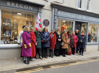 VIDEO: Purple Plaque unveiled for Brecon’s pioneering woman doctor