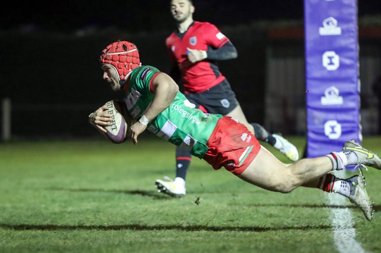 2022-23 WRU Indigo Premiership

02.03.23 Llandovery v Cardiff

Harry Noel scores for Llandovery