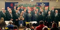 Rhayader and District Male Voice Choir perform at concert