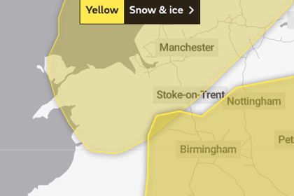 Met Office issue yellow weather warnings over Powys