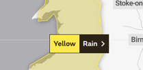 Met Office issues weather warning for rain over Powys