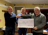 Lower Chapel Show Committee receives £2,000 for new toilet facilities