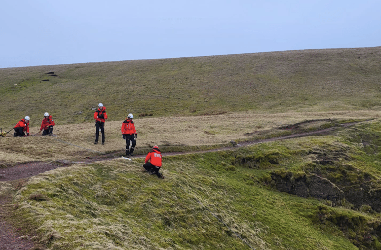 Western Beacons Mountain Rescue Team.