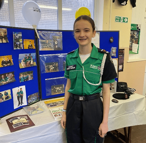 National Cadet of the Year, Mali Stevenson.