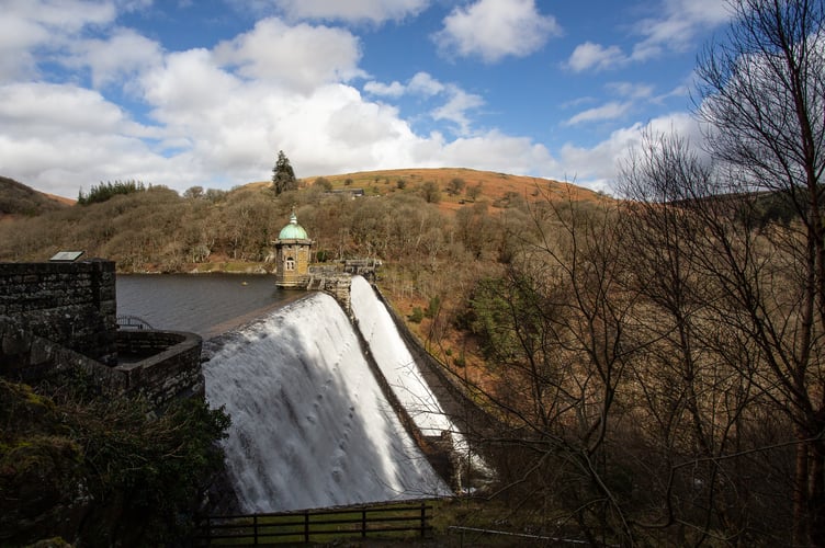 Pen y Garreg Dam, Elan Valley.