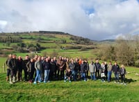 Award-winning Brecon farmer hosts Dutch trade delegation