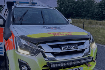 Search carried out for man suffering a head injury