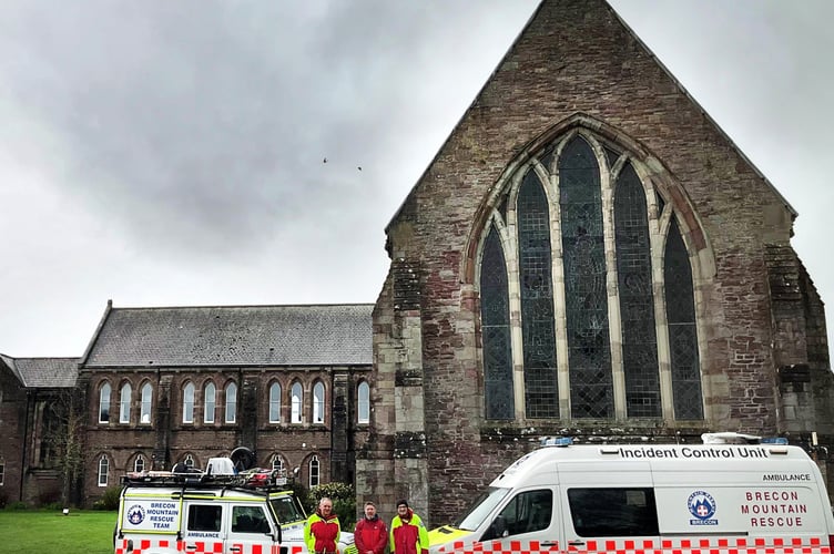 Brecon Mountain Rescue at Christ College Brecon