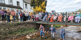 Easter duck race raises more than £1,000 for Talgarth Festival