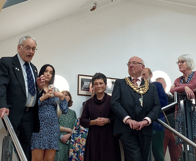 VIDEO: Local Legend's portrait unveiled at Brecon High School